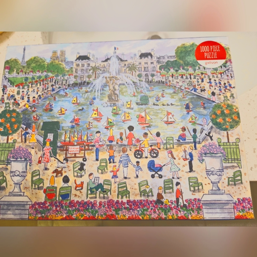 NIB Galison 1000 piece jigsaw puzzle